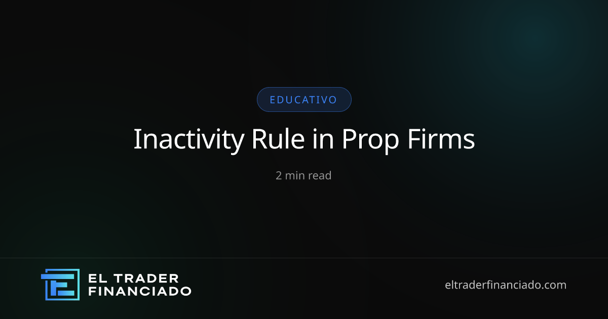 Prop Firm Inactivity Rule: Apex, Lucid, Alpha & More